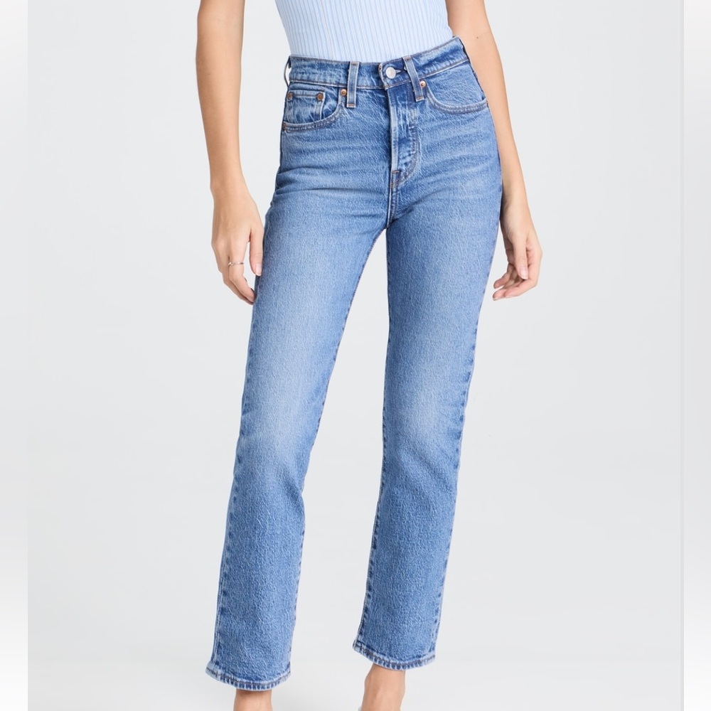 Levi’s wedgie straight jeans - 26x28